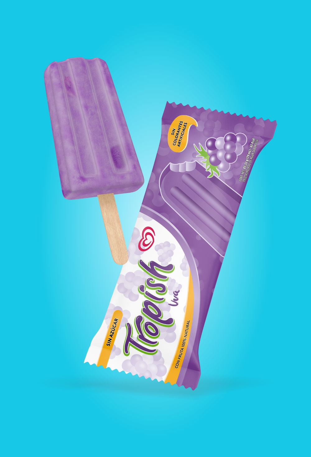 Mockup paleta uva